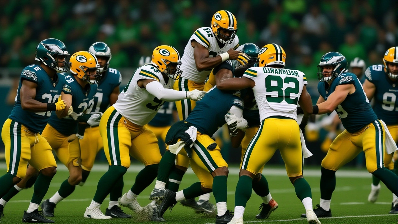 Eagles edge Packers 25-22 in Monday Night thriller on Nov. 10, 2025